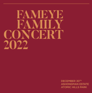 Fameye Family Concert 2022