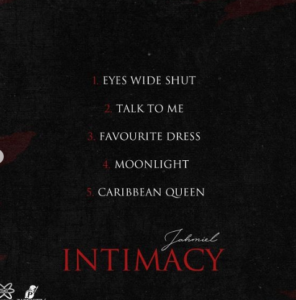 Track List For "Intimacy" EP By Jahmiel 