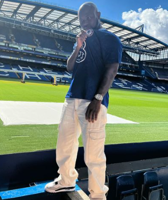 King Promise At The Stamford Bridge