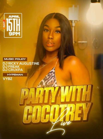 PARTY WITH COCOTREY LIVE