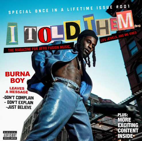 Burna Boy - "I Told Them"