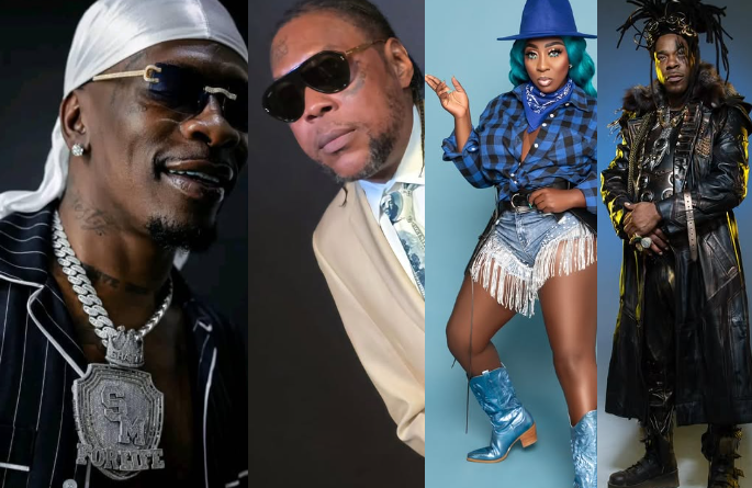 Shatta Wale, Vybz Kartel, Spice & Buster Rhymes