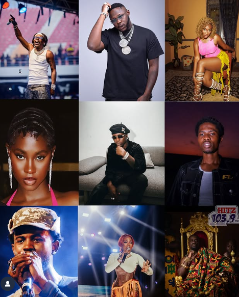Ghana concert lineup 2025