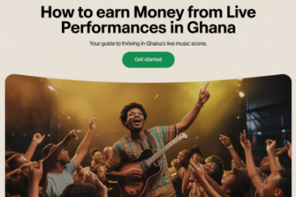 How to Earn Money from Live Performances in Ghana