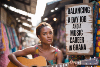 Balancing a day job and music career in Ghana