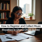 register and collect music royalties in Ghana 2025