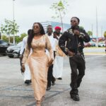 Stonebwoy at Davido and Chioma’s wedding