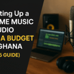 home music studio on a budget in Ghana