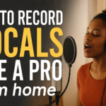 How to record vocals at home like a pro