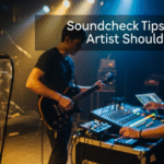 Soundcheck tips for artists