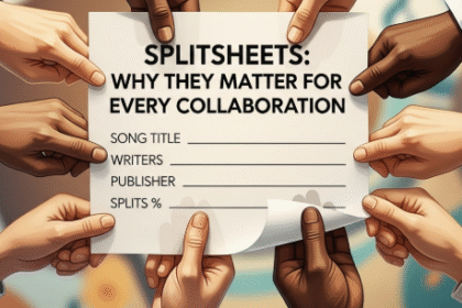 Splitsheets in music collaborations